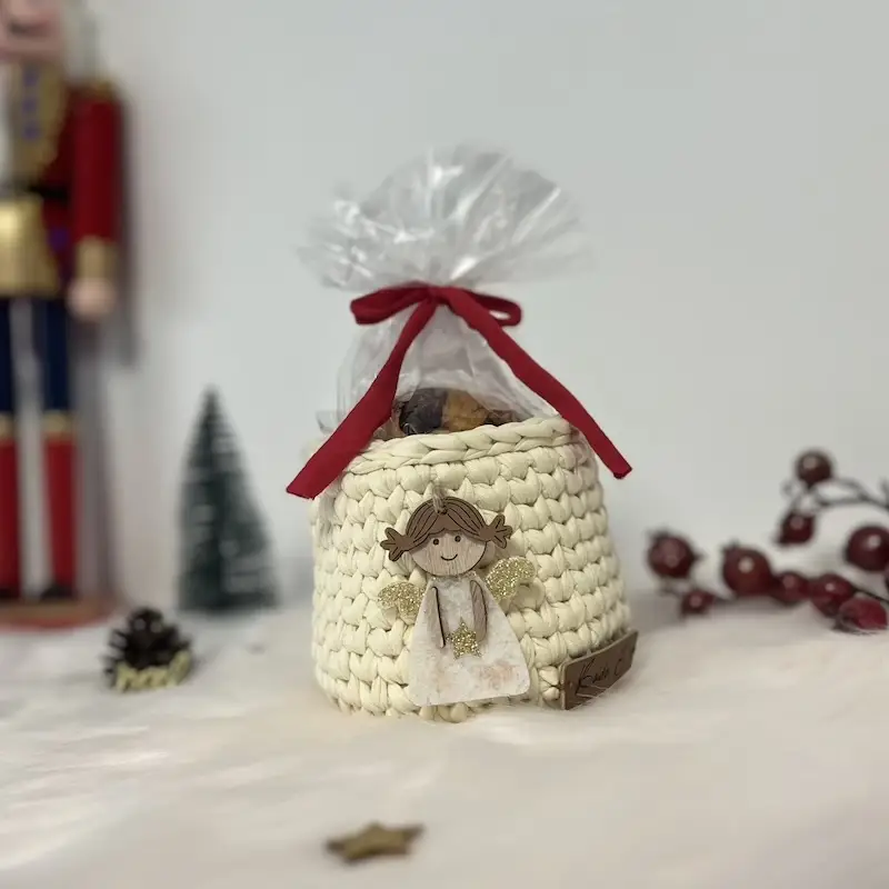 Porta panettone mini-Cadeau artisanal
