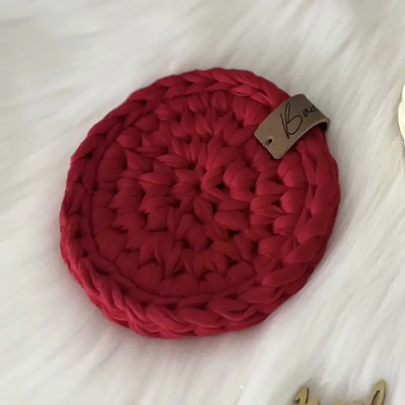 Sous-verre crocheté – Cadeau artisanal – Image 3