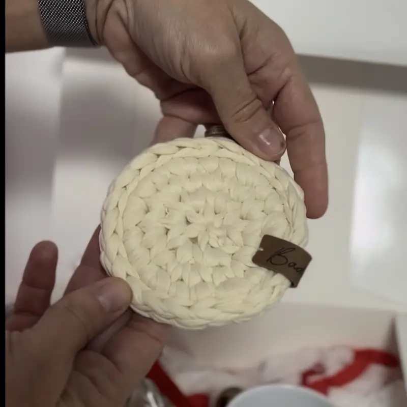 Sous-verre crocheté – Cadeau artisanal